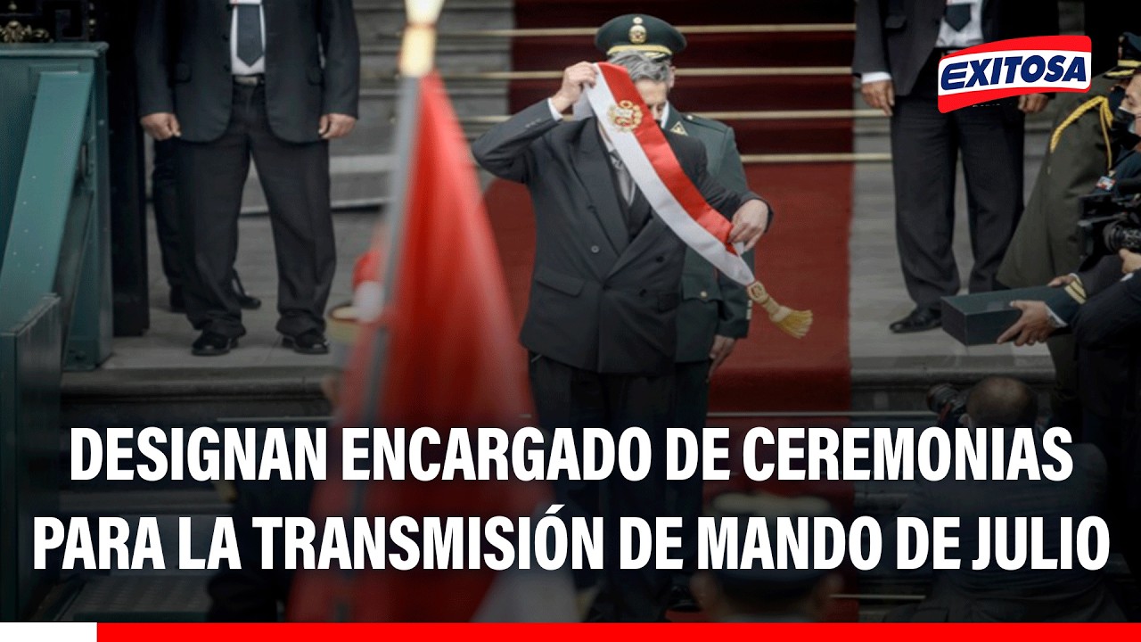 🔴🔵 Designan a funcionario encargado de la realización de ceremonias de transmisión de mando