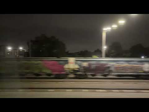 So many Freight Wagons at  Tottenham Yard at night