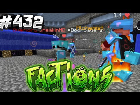 AMBUSED WHILE RAIDING!! | Minecraft FACTIONS #432