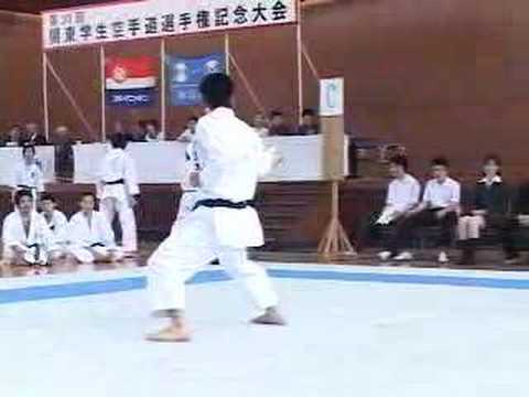 Teikyo U. Karate team -- KATA (5)