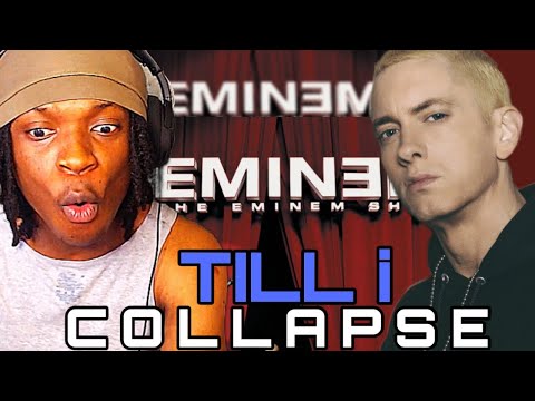FIRST TIME HEARING Till I Collapse By Eminem REACTION