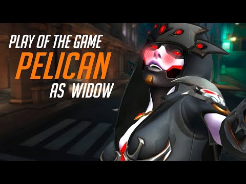 THIS IS PRO KOREAN WIDOW LOOKS LIKE IN OW 2 - PELICAN! POTG! [ OVERWATCH 2 TOP 500 ]