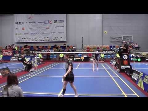MMČR badminton 2015 - Linda Zetchiri - Maria Ulitina