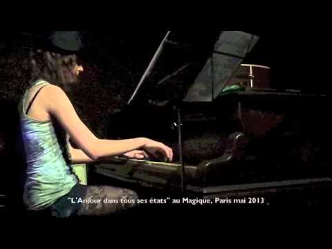 Elsa Lagoutte au piano, mai 2013