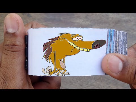 Zig & Sharko Cartoon Flipbook #2 | Hungry Zig vs Sharko Flip Book | Flip Book Artist 2022