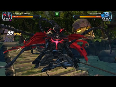 OP Symbiote Supreme vs The Champion | MCOC | Marvel Contest of Champions