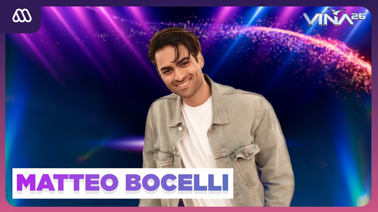 Matteo Bocelli performance at Viña del Mar