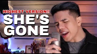 Download lagu She's Gone Cover | HIGHEST VERSION!!! | Steelheart | Anthony Rosaldo mp3