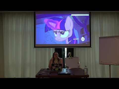 PonyCon Holland 2022 - Systems of Magic in Equestria panel with Fiaura the Tank Girl
