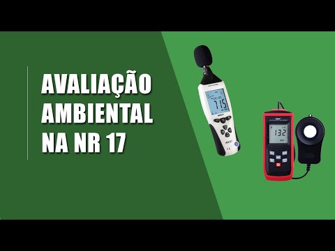 Avaliação ambiental na NR 17