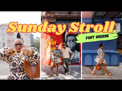 Fort Greene Brooklyn, New York with David A. Wilson | SUNDAY STROLL - Let's Take a Walk!