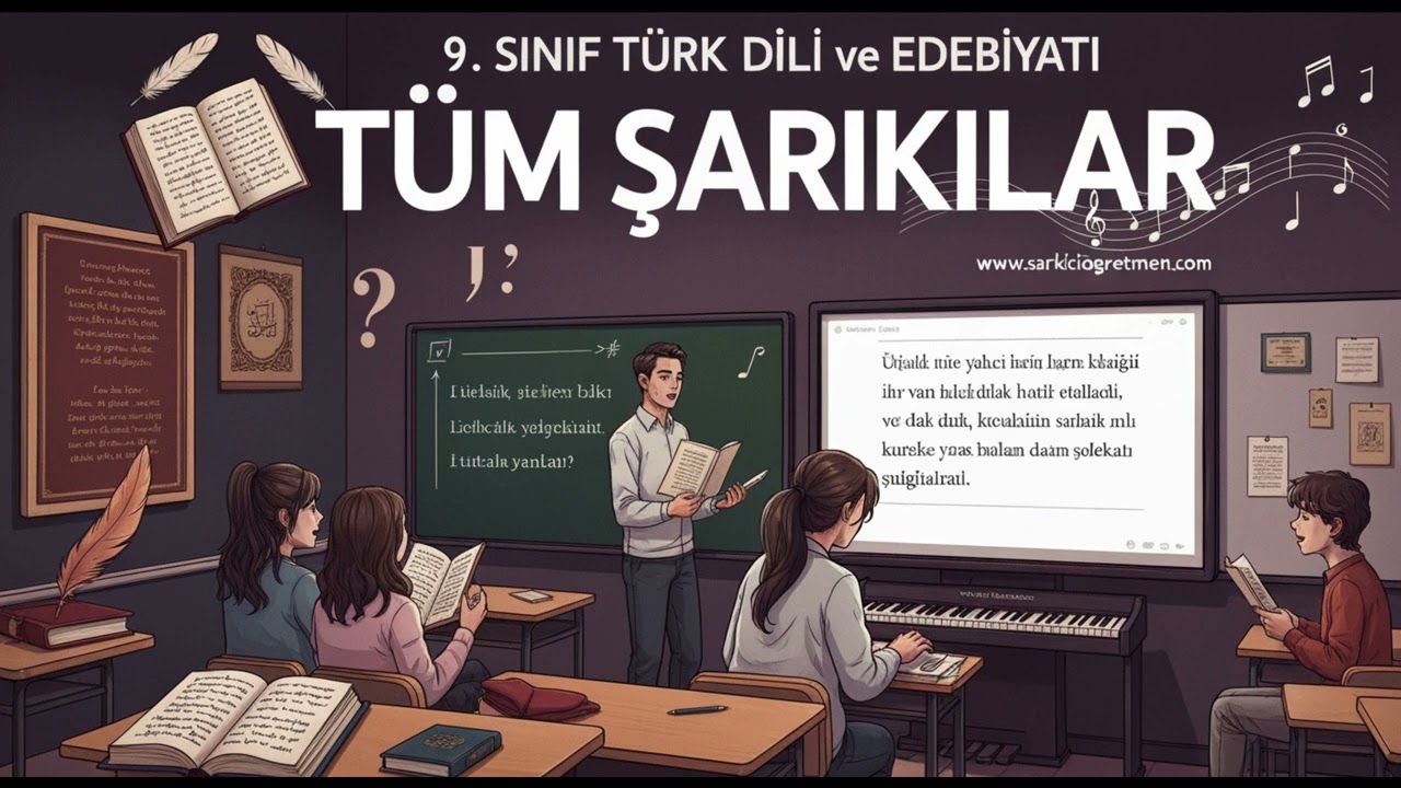 9. SINIF TÜRK DİLİ VE EDEBİYATI Tüm Şarkılar V2