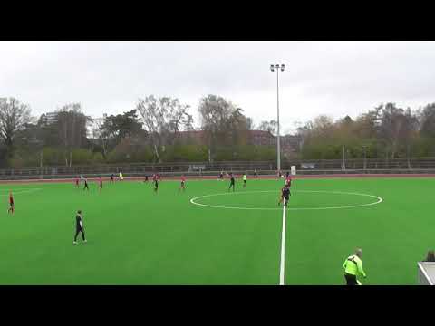 B1908-B93 u19 Tr.kamp (5-1) 1. halvleg