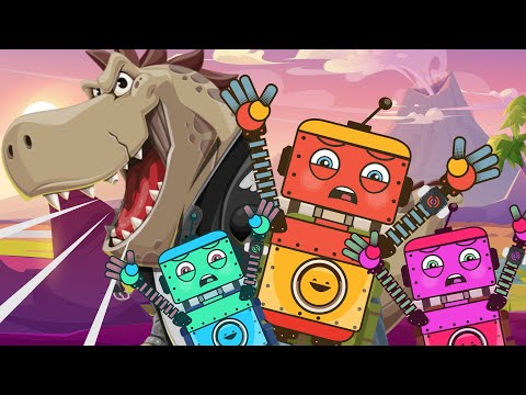 🎶🦖 We Are Going on a Dino Hunt! 🦖🎶 | Rusty's World | Imaginative Play & Dino Fun