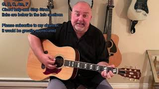 Drops of Jupiter - Train (cover/lesson) - Easy 5 Chord Tune