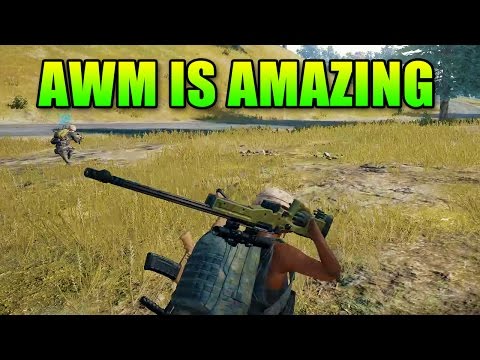 AWM Is Amazing! | PlayerUnknown's Battlegrounds