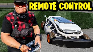 Robot Lawn Mower Madness: Remote Control Revolution Unleashed! Mowrator S1 AWD live action review