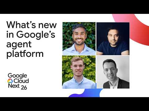 Video Thumbnail: What's new in Google Cloud's agent platform