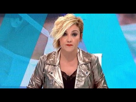 Cristina Pardo estalla ante una pancarta contra Antonio Resines Hay que ser vil y lamentable