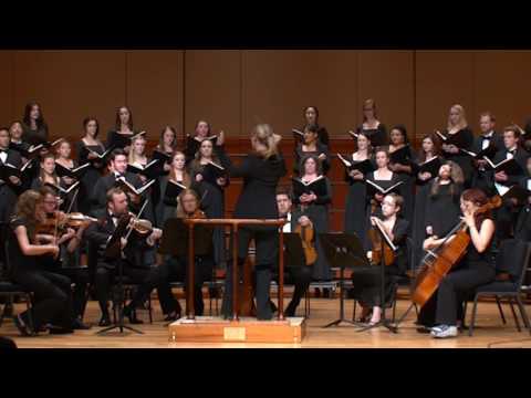 Conductor Catherine Sailer - DU Lamont Chorale - Nisi Dominus (Handel)