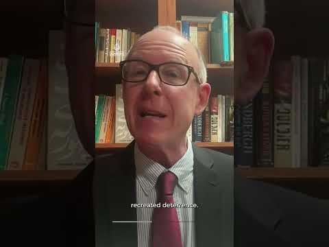 Iran's attack on Israel aims to restore deterrence but avoid return to war | AJ #shorts