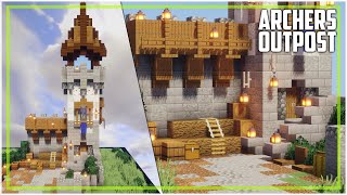 Minecraft Tutorial: Archers Outpost