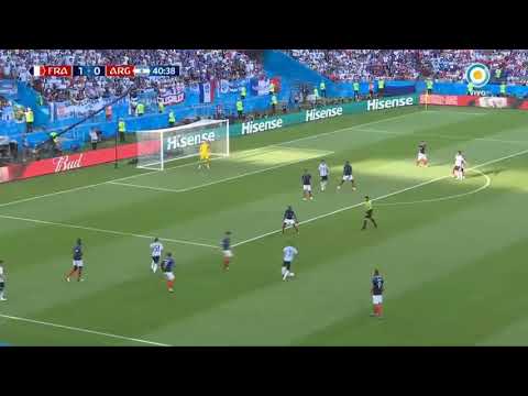 Gol de DI MARIA a FRANCIA/ MUNDIAL 2018