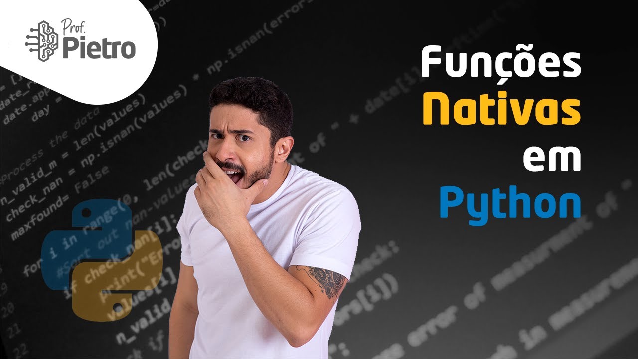 Funções nativas (built in functions) [Curso de Python: Aula 9]