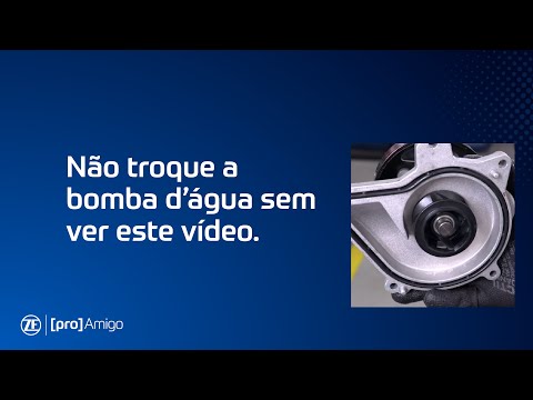 Troca da bomba d'água