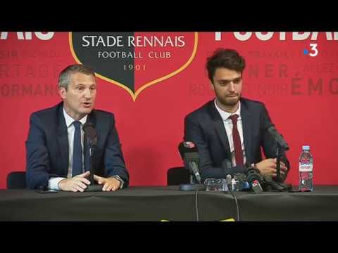 Le président du Stade rennais évoque le transfert de Joris Gnagnon