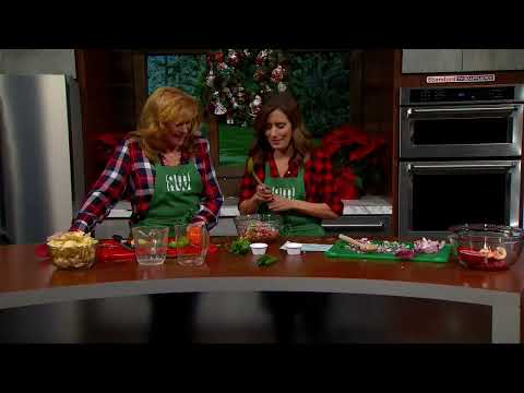 Angelica Thornton Makes Pomegranate Salsa