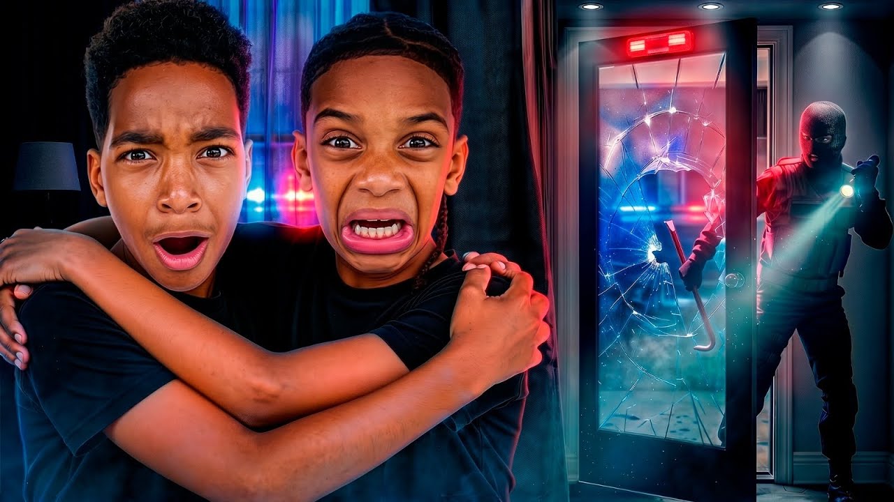 SOMEONE BROKE INTO OUR HOUSE!!
