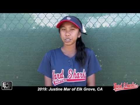 2019 Justine Mar Shortstop and Pitcher Softball Skills Video