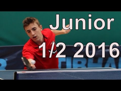 DARCIS Thibaut A24 - PIERAERT Valentin B0 Junior 1/2 2016 Belgium