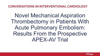 APEX-AV Trial SCAI TV