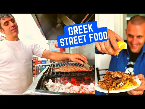 GREEK STREET FOOD TOUR | Best GYROS in Athens + traditional Greek steakhouse | ATHENS STREET FOOD