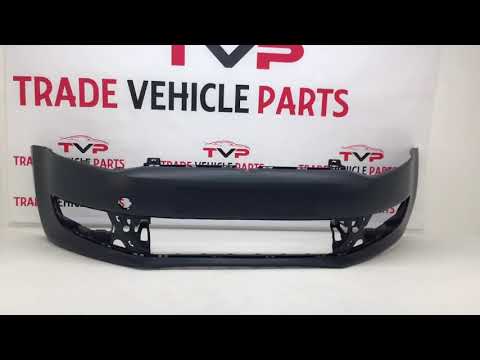 Fits VW Polo 6R 2009-2014 Front Bumper Primed No Pdc Or Washer Holes New video