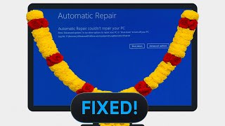Automatic Repair Couldn’t Repair Your PC FIX (Boot Loop Solved in BIOS)