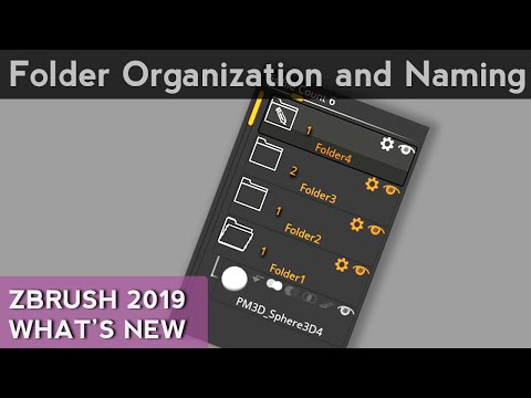 031 ZBrush Folder Organization and Naming