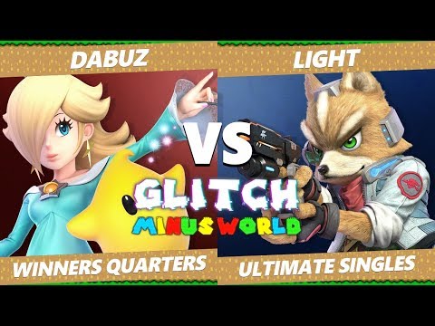 Glitch 7 SSBU - Liquid Dabuz (Rosa, Olimar) VS Rogue Light (Fox) Smash Ultimate Winners Quarters