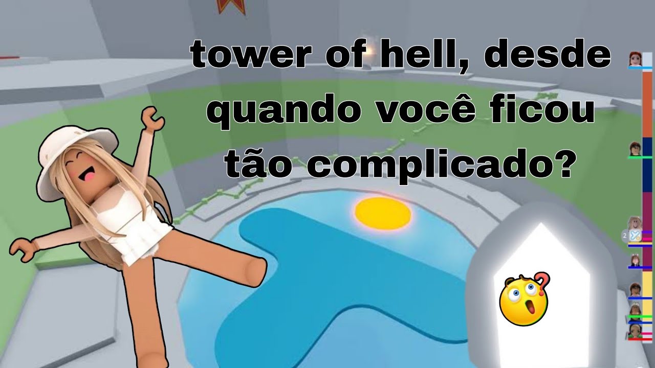 Roblox- ok, tower of hell, você não é pra mim!!
