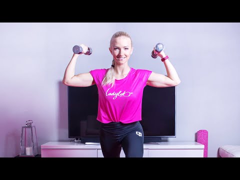 Cviky na horní část těla s činkami | 24 minut