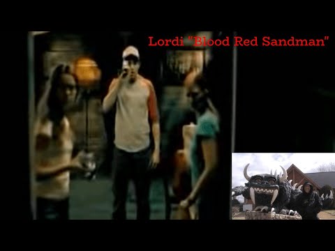 Lordi "Blood Red Sandman" - Reaction with Rollen, first listen (blocked & moved)