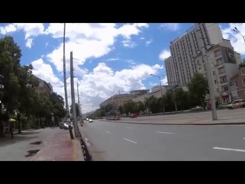 Bus station and surrounding area, Sofia Bulgaria.