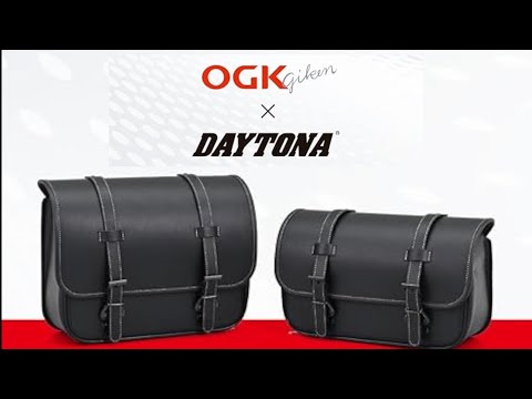 設置・取り外しが簡単！ デイトナ x OGK「EX-TOUCH ワンタッチサドルバッグ」