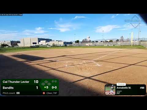 Cal Thunder Levier @ Stars Fastpitch BGE (2026.01.18)