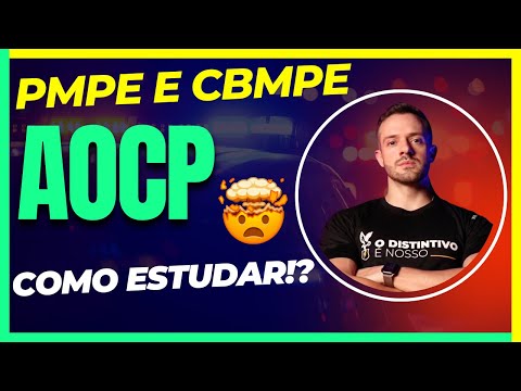 Concurso PMPE e CBMPE: Conheça as Características da banca INSTITUTO AOCP; Edital em NOVEMBRO!