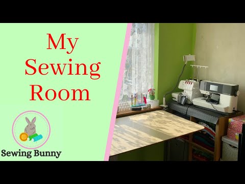 My Sewing Room Tour & Organisation Ideas