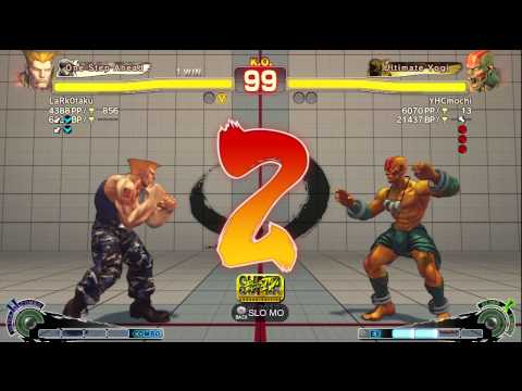 Yazu (Guile) vs YHC-Mochi (Dhalsim) - AE 2012 Match *720p*