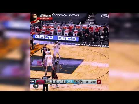 Fred VanVleet from way downtown SPLASH!